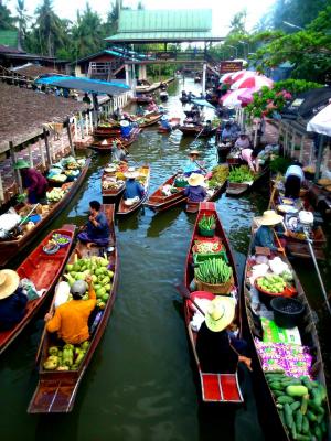 กลุ่มแม่บ้านเกษตรกรตลาดน้ำท่าคา (ชุมชนท่าคา)