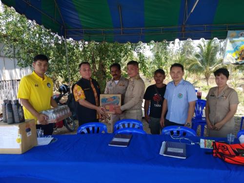 ตรวจเยี่ยมจุดตรวจจุดสกัดร่วมป้องกันและลดอบุติเหตุทางบกและทางน้ำช่วงเทศกาลสงกรานต์ 2562 จังหวัดสมุทรสงคราม