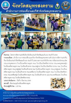 ดำเนินการจัดการแข่งขัน กีฬานักเรียนประจำจังหวัดและอำเภอ ประจำปี 2566